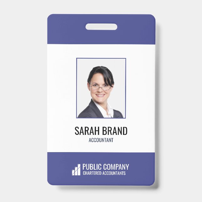 Personalausweis für moderne Unternehmenskräfte Ausweis (Vorderseite)