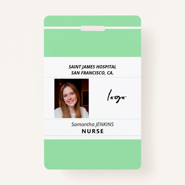 Personalausweis Krankenschwester Ausweis (Vorderseite)