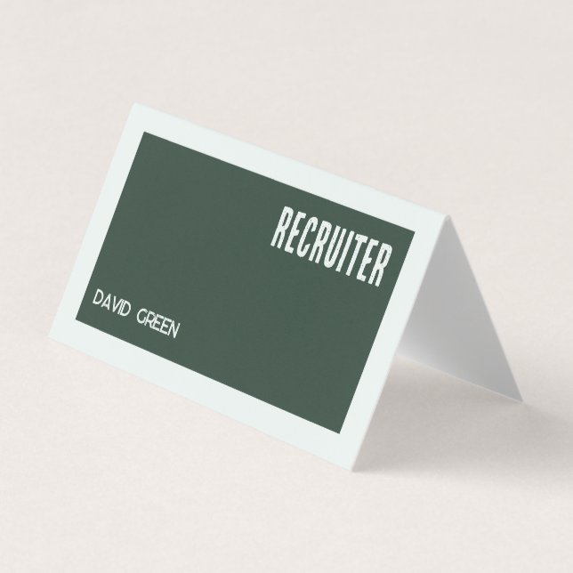 Personalausweiskarten mit einer benutzerdefinierte visitenkarten (Vorderseite)