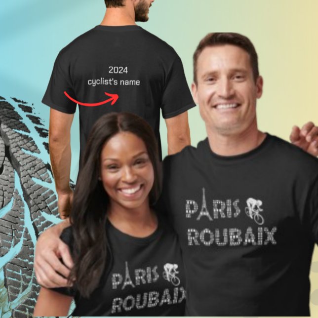  Personalice Facil Paris Roubaix Bikes T-Shirt (Von Creator hochgeladen)