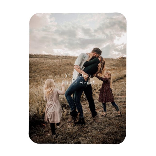 Personalise Your Own Photo Flexi Magnet. Magnet (Vertikal)