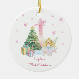 Personalised Baby’s First Christmas Ornament 2025
