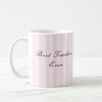 Personalised Best Teacher Ever Mug Kaffeetasse