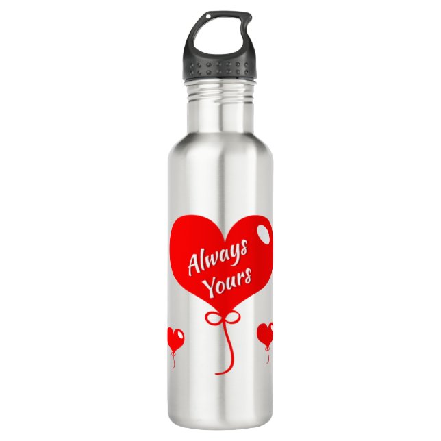 Personalised Coffee Mug For Girlfriend-Boyfriend Edelstahlflasche (Vorderseite)