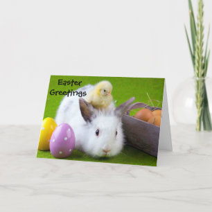 Personalised Easter Card - Cheeky Chick Feiertagskarte