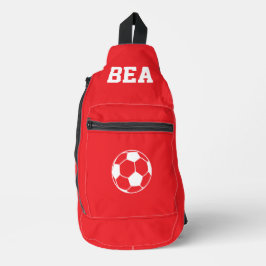 Personalised Football Boot Crossbody Bag