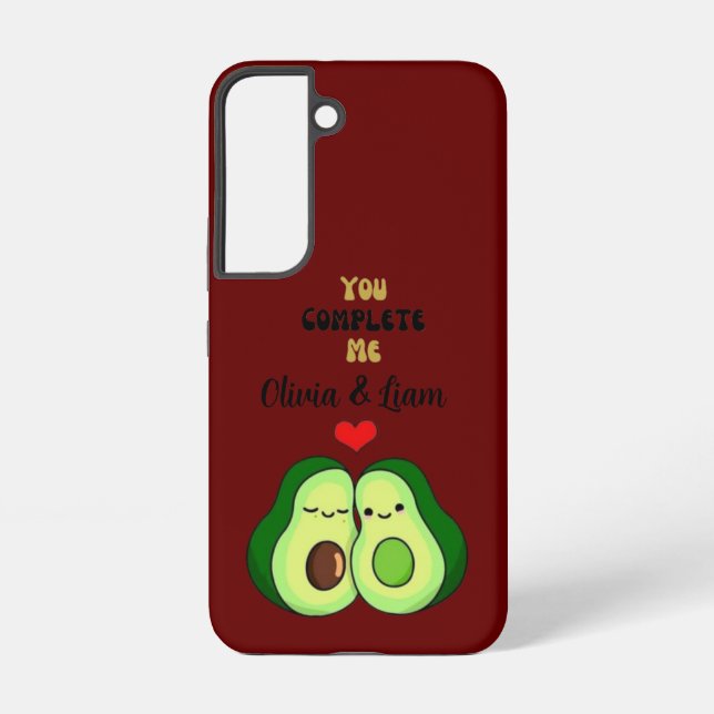 personalised phone case, Valentine's day gift. Samsung Galaxy Hülle (Rückseite)