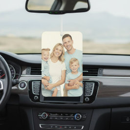 Personalised Photo Car Air Freshener – Double Side Autolufterfrischer