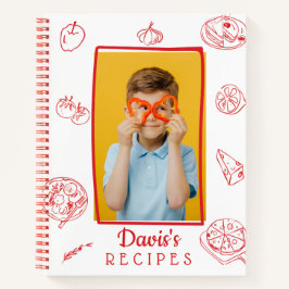 Personalised Recipe Notebook (Add Your Photo) Notizbuch