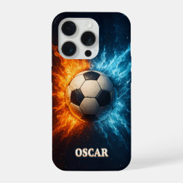 Personalised Sports/Soccer iPhone 15 Pro Case iPhone 15 Pro Hülle