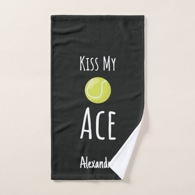 Personalised Tennis Towel Custom Sweat Bulk Player Handtuch (Handtuch)