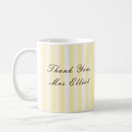 Personalised Thank You Teacher Mug Kaffeetasse