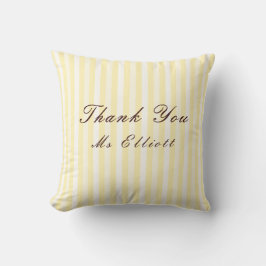 Personalised Thank You Teacher Throw Cushion  Kissen