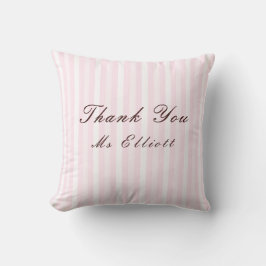 Personalised Thank You Teacher Throw Cushion  Kissen