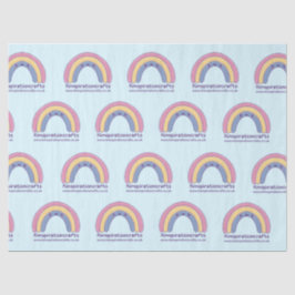 Personalised tissue paper with your own logo seidenpapier