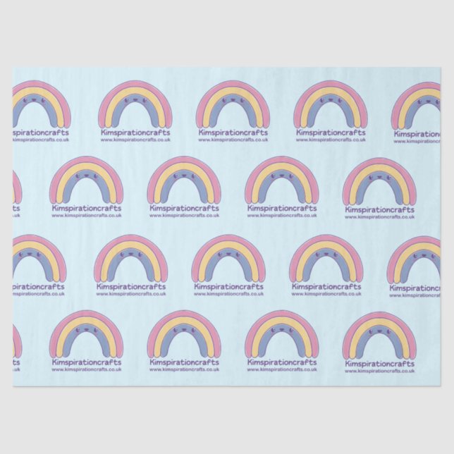 Personalised tissue paper with your own logo seidenpapier (Vorderseite)