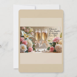 Personalised Wedding Invitation-Happily Ever After Einladung