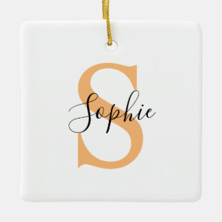 Personalised Your Name, Custom Name, Birthday Gift Keramikornament