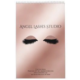 Personalisierbar Makeup Artist Eyelash Extensions Kalender