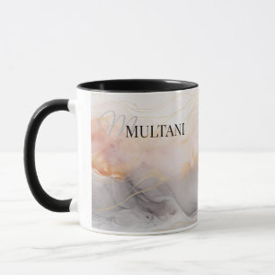 Personalisierbare abstrakte Alkoholtupfer Kaffeema Tasse