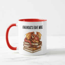 Personalisierbare Book Hoarder Tasse