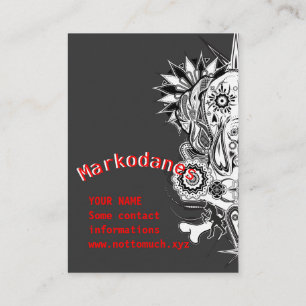 personalisierbare Doggkartons für Doggen Visitenkarte