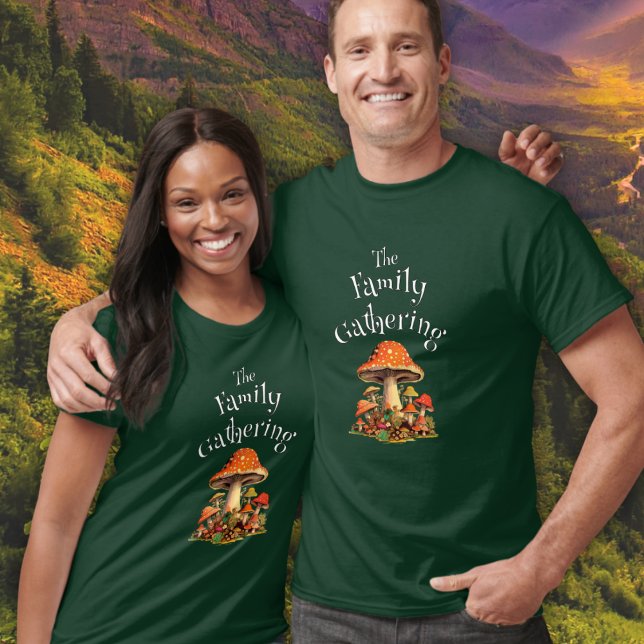 Personalisierbare Familienzimmer Wiedersehen Retro T-Shirt (Von Creator hochgeladen)