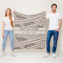 Personalisierbare Halloween-Mumien-Streifen Famili