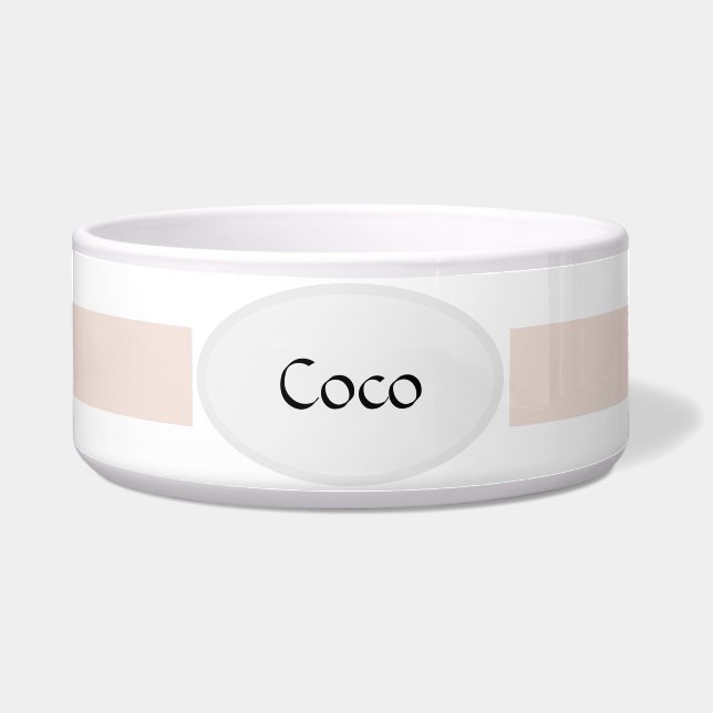 Personalisierbare Keramik Napf (Vorderseite)