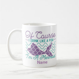 Personalisierbare Mermaid-Kaffee-Tasse Kaffeetasse