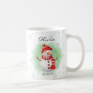 Personalisierbare Name Weihnachtszeit-Tasse Kaffeetasse