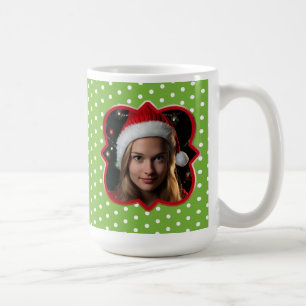 Personalisierbare "Nice List" Foto Tasse, 15 oz Kaffeetasse
