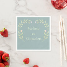 Personalisierbare Papiertischdecke für Hochzeiten