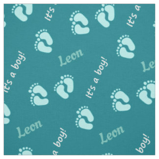 personalisierbare Stoffe namens Baby