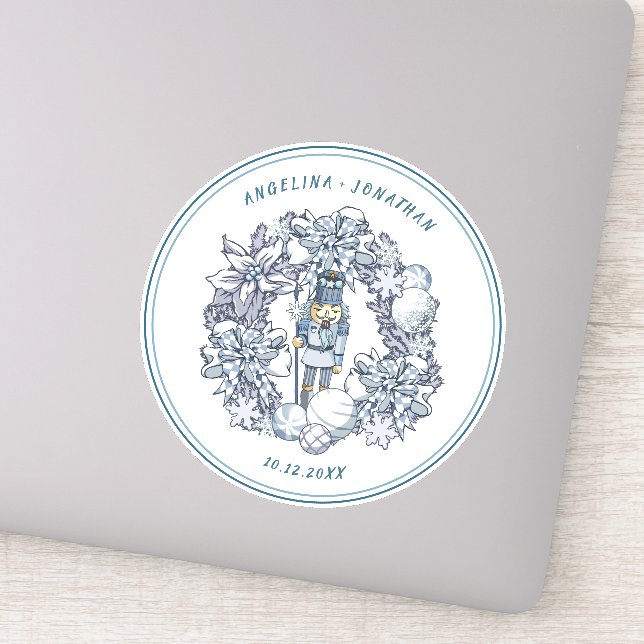 Personalisierbare Weihnachtsfeier Aufkleber (Detail)