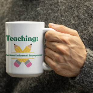 Personalisierbarer Becher für Lehrkräfte Kaffeetasse
