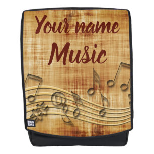Personalisierbarer Musik-Rucksack mit fettem Gesic Rucksack