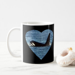 Personalisierbarer Wassermann Orca Schwertwal Bech Kaffeetasse
