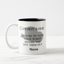 Personalisierbarer Western Kaffee Tasse | Cowboy-T