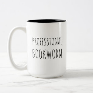 Personalisierbarer zweiseitiger Beruflicher Bookwo Zweifarbige Tasse