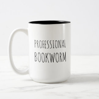 Personalisierbarer zweiseitiger Beruflicher Bookwo Zweifarbige Tasse
