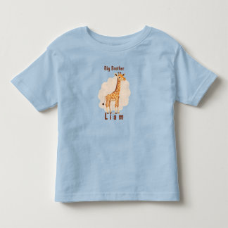 Personalisierbares Big Brother Jungen-T-Shirt für Kleinkind T-shirt