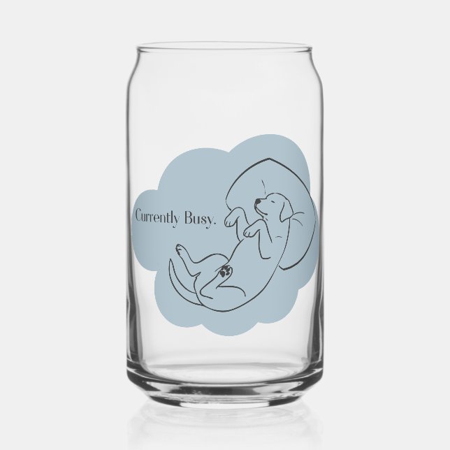 Personalisierbares Labrador-Dosen-Glas | Geschenk  Dosenglas (Vorderseite)