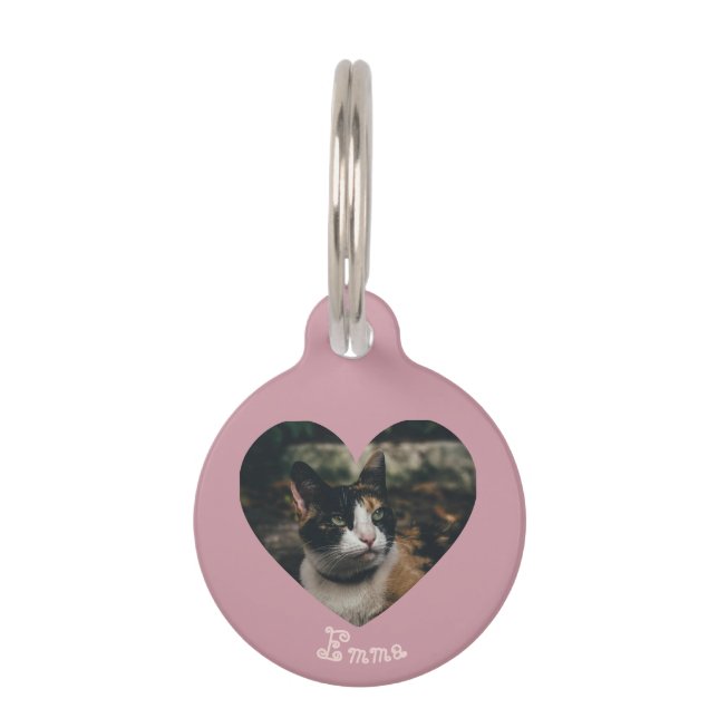 Personalisierbares Ornament Haustiermarke (Vorderseite)