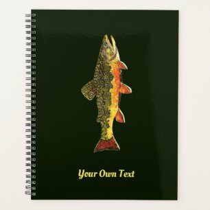 Personalisiere es! Brook Trout Fish Planer