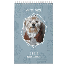 Personalisiere es! Cactus Cooler Pet Buddy Calenda Kalender