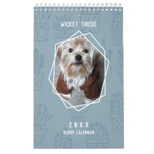 Personalisiere es! Cactus Cooler Pet Buddy Calenda Kalender