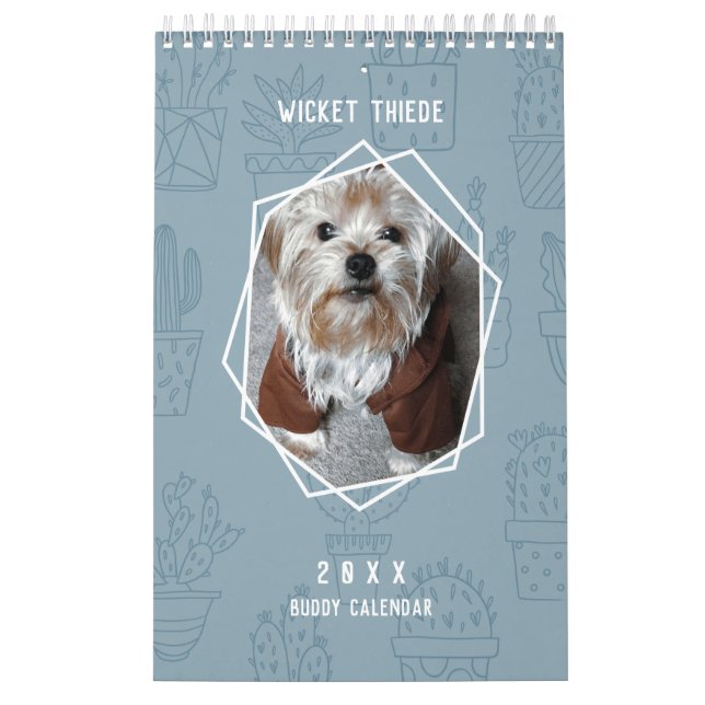 Personalisiere es! Cactus Cooler Pet Buddy Calenda Kalender (Titelbild)