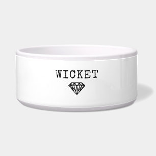 Personalisiere es! Diamond Icon & Pet Name Bowl Napf