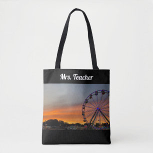Personalisiere! Schwarzes Land - Tasche